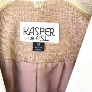 VTG Kasper For A.S.L. Professional SS Blazer Dress